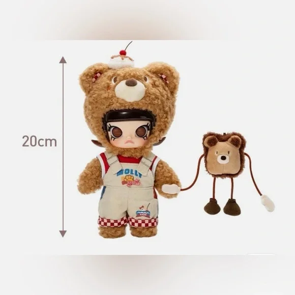 POP MART Molly Bear Bread 1/8 Action Figure 🍞🍞 NWT - Picture 5 of 6